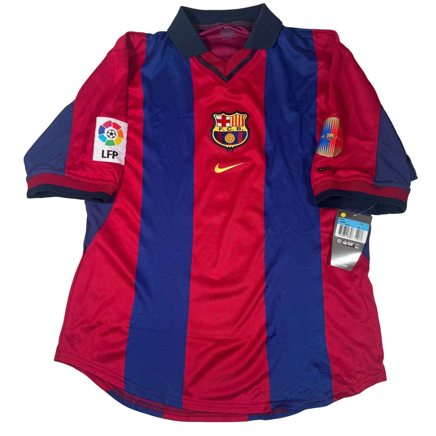 Barcelona 2000/2001 Home Football Shirt Medium BNWT