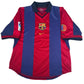Barcelona 2000/2001 Home Football Shirt Medium