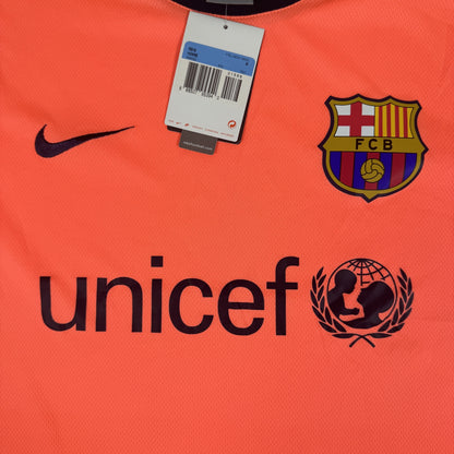 Barcelona 2009/2010/2011 Away Football Shirt Medium BNWT — front close-up