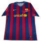 Barcelona 2009/2010 Home Basic Football Shirt Large – Football Shirt Kingdom