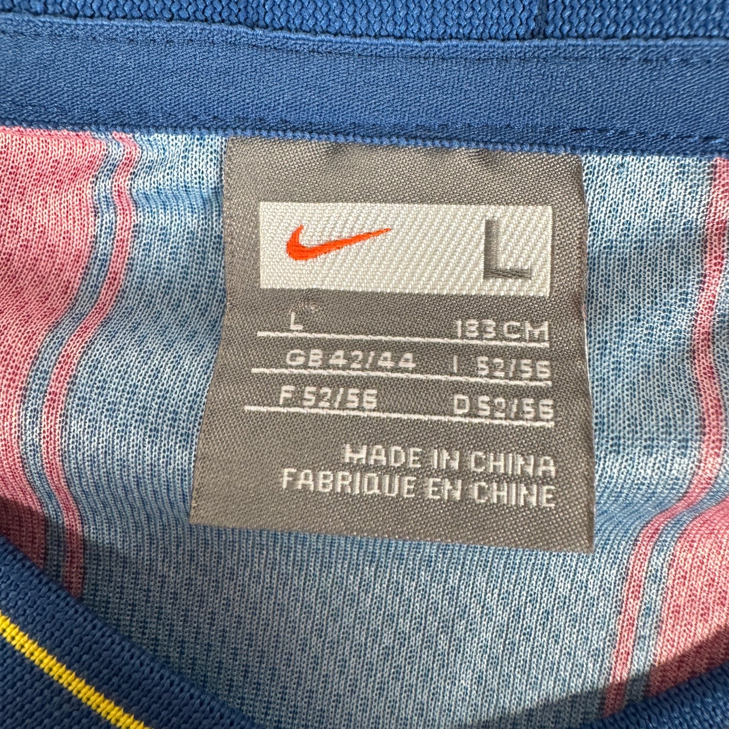 Barcelona 2009/2010 Home Basic Football Shirt Large – Football Shirt Kingdom