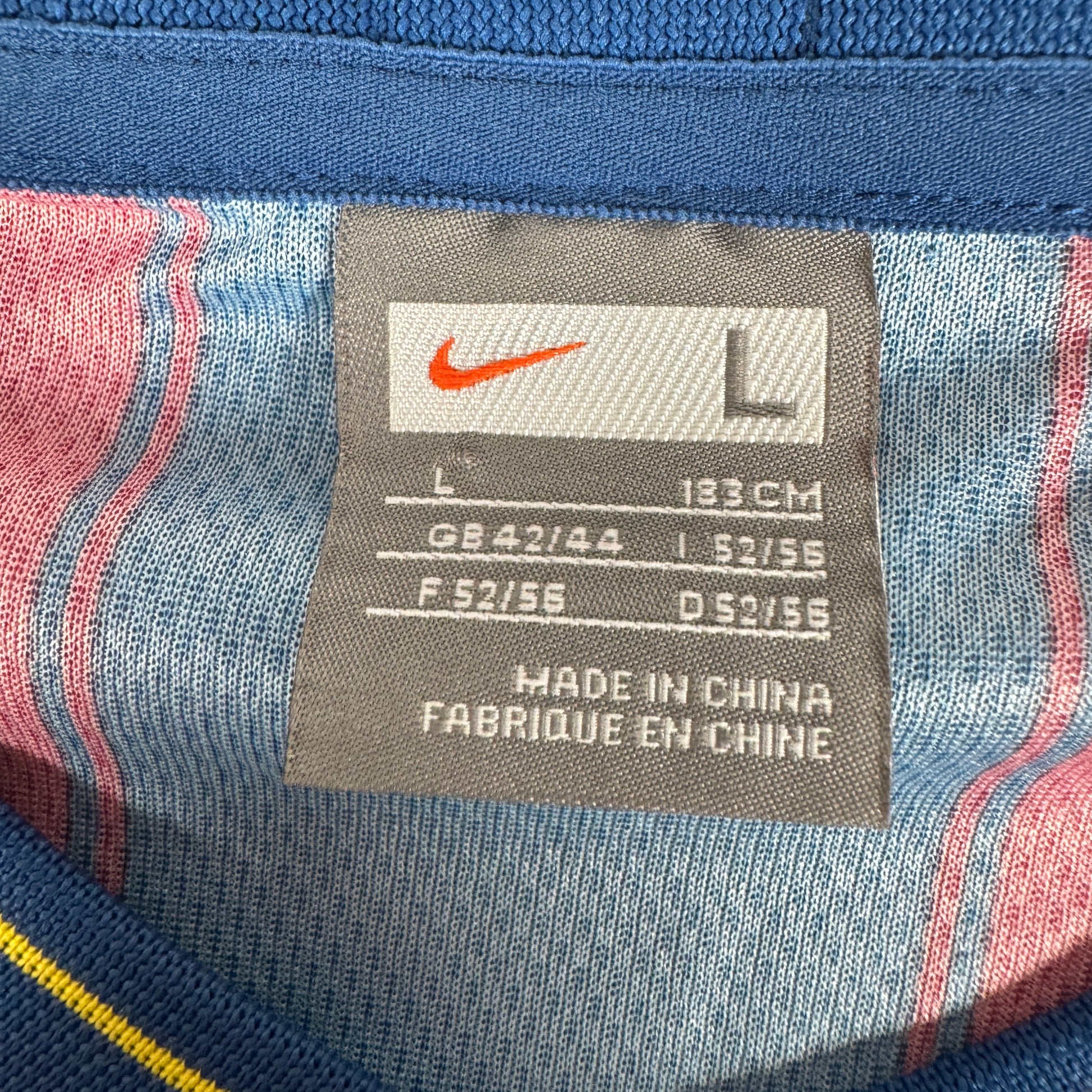 Barcelona 2009/2010 Home Basic Football Shirt Large – Football Shirt Kingdom