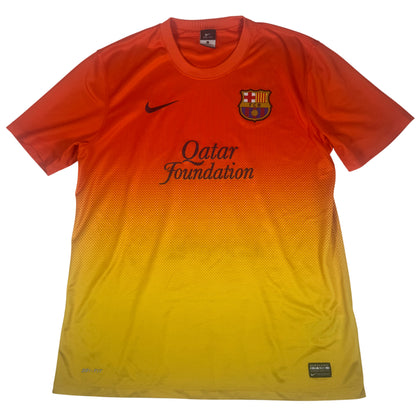 Barcelona 2012/2013 Away Football Shirt Large — full front view