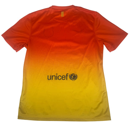 Barcelona 2012/2013 Away Football Shirt Large — full back view