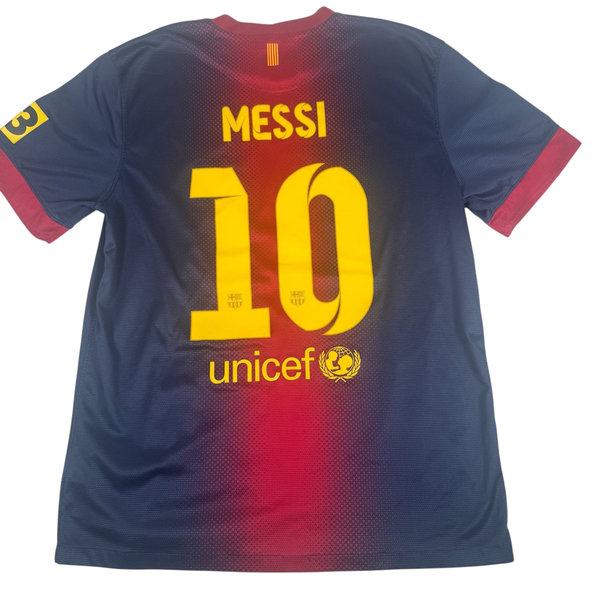 MESSI 10 Barcelona 2012/2013 Home Football Shirt Large – Football Shirt Kingdom