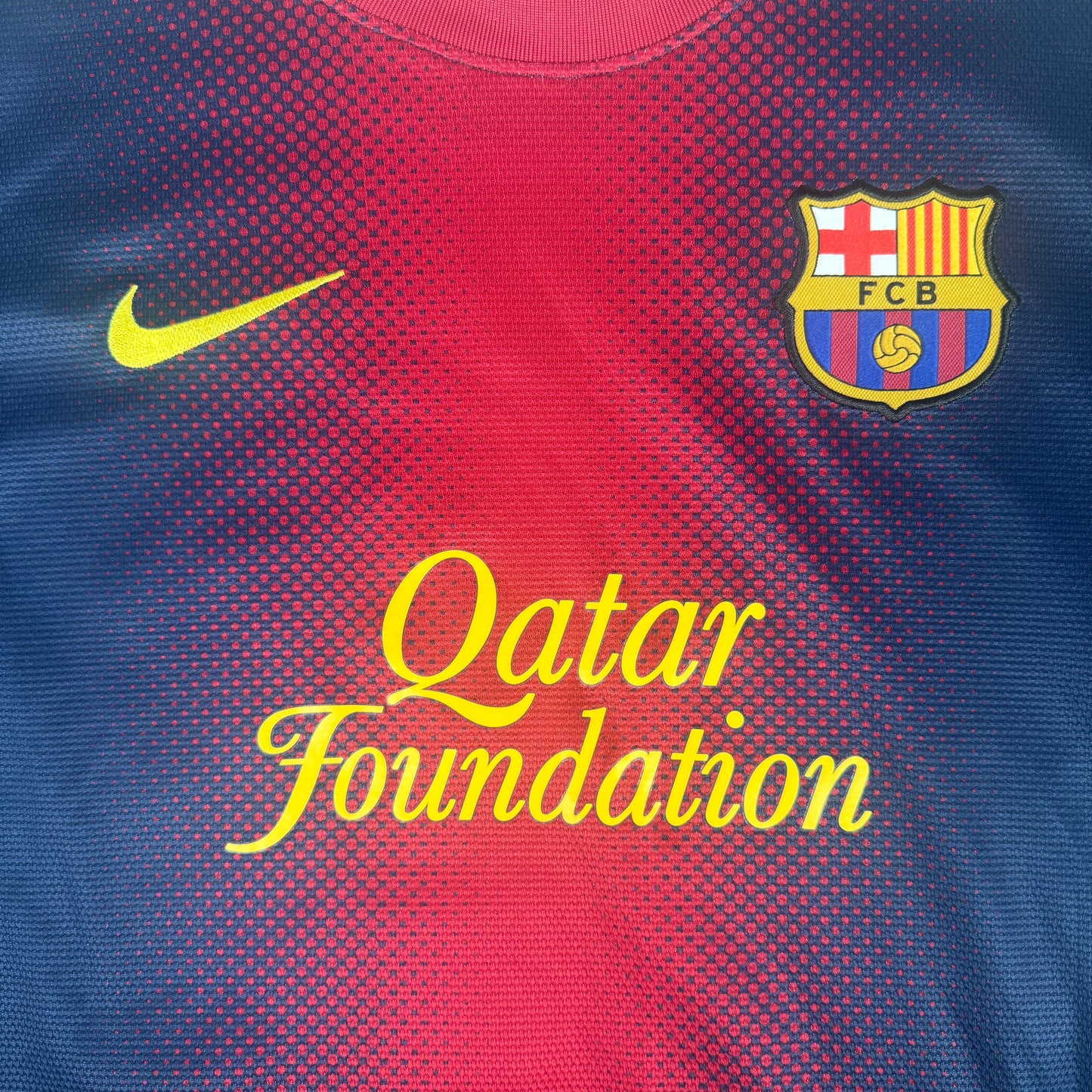MESSI 10 Barcelona 2012/2013 Home Football Shirt Large – Football Shirt Kingdom