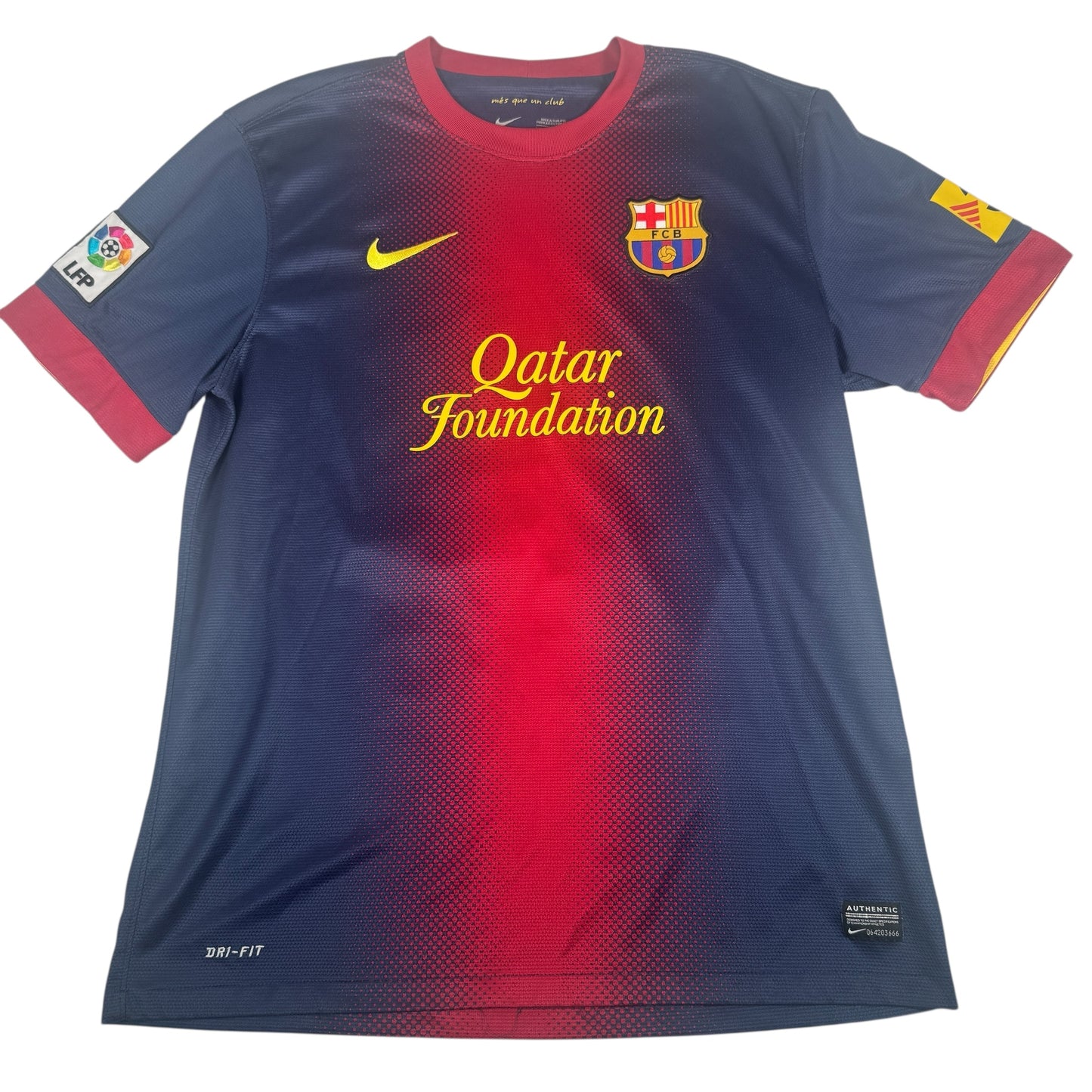 MESSI 10 Barcelona 2012/2013 Home Football Shirt Large – Football Shirt Kingdom