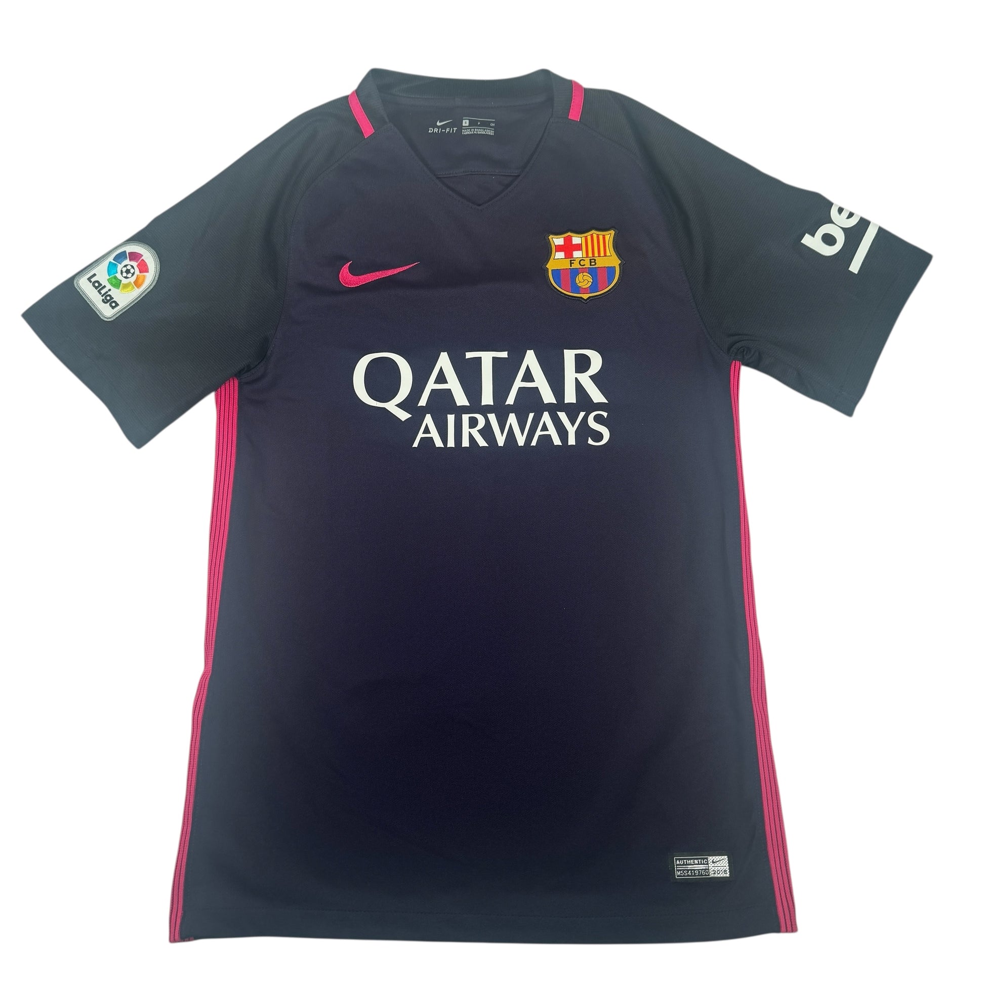 Barcelona 2016/2017 Away Football Shirt Small – Football Shirt Kingdom