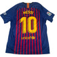 MESSI 10 Barcelona 2018/2019 Home Football Shirt XL – Football Shirt Kingdom