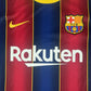 Barcelona 2020/2021 Home Football Shirt Large