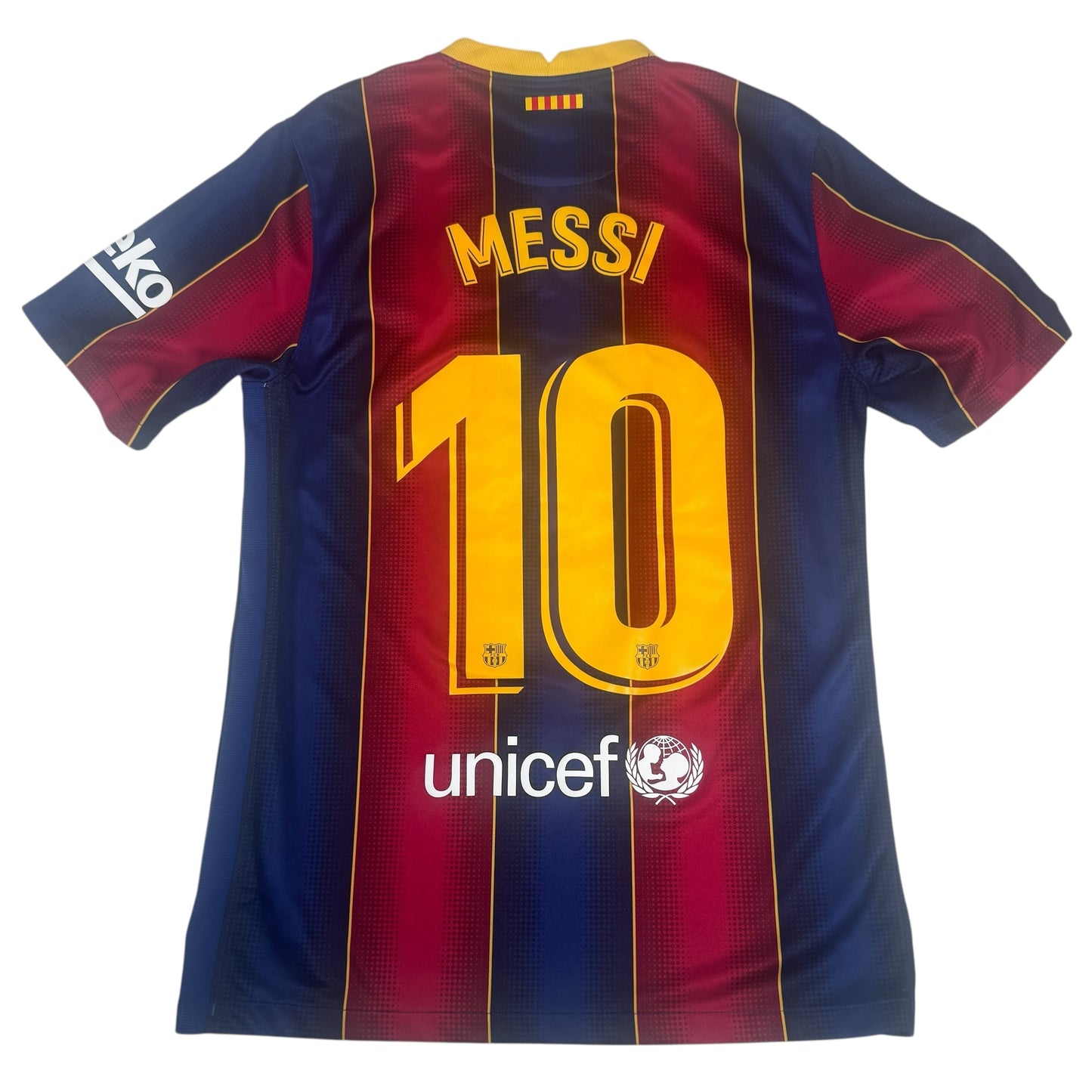 MESSI 10 Barcelona 2020/2021 Home Football Shirt Medium – Football Shirt Kingdom