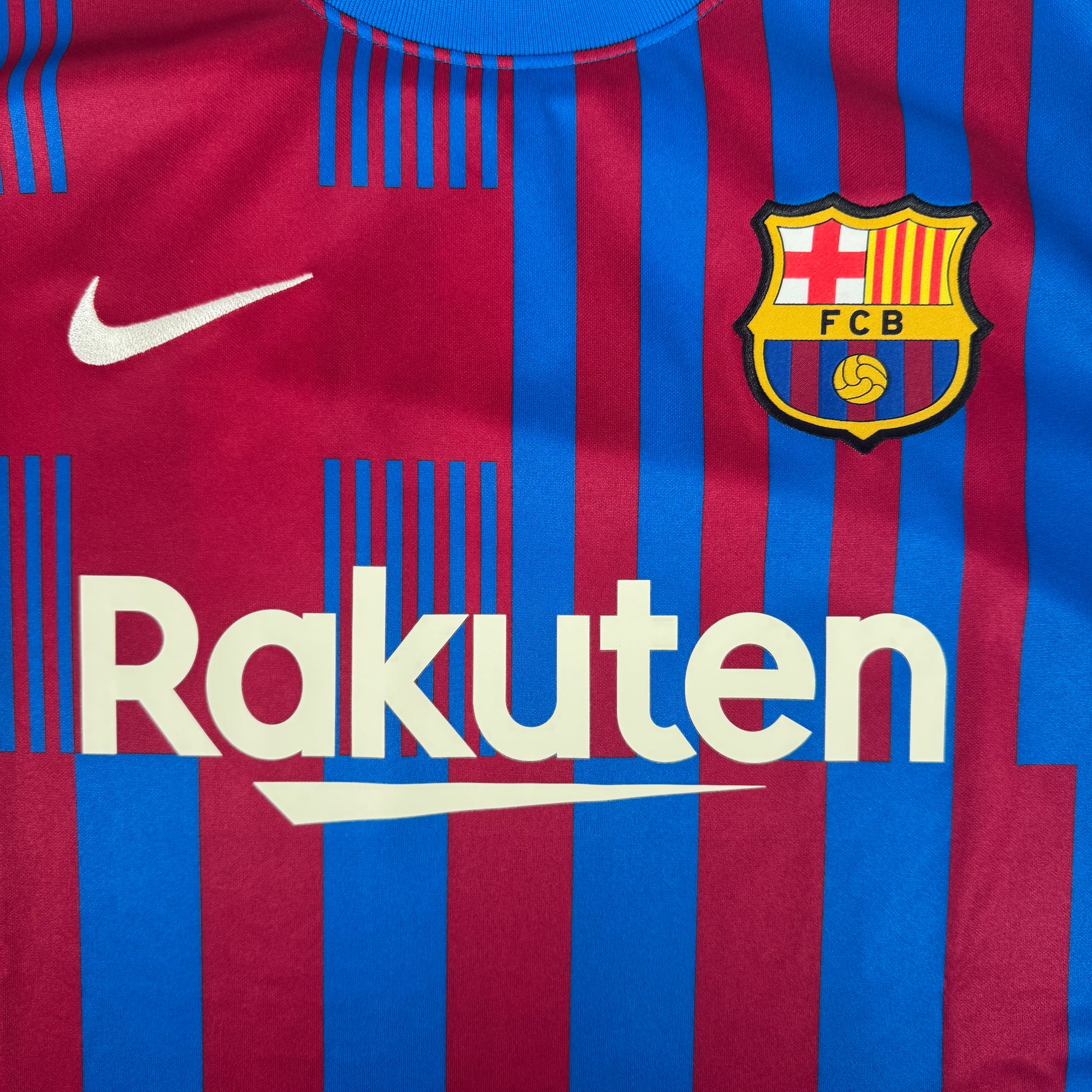 Barcelona 2021/2022 Home Football Shirt XL – Football Shirt Kingdom