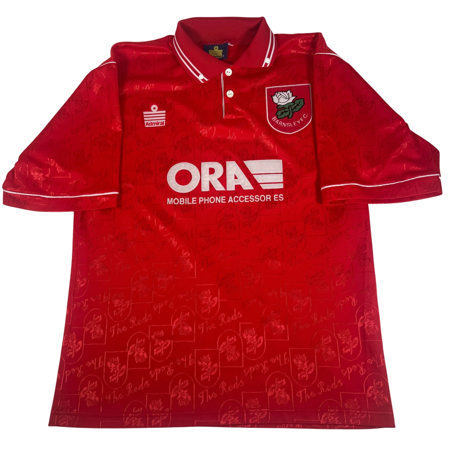 Barnsley 1996/1997 Home Football Shirt Large