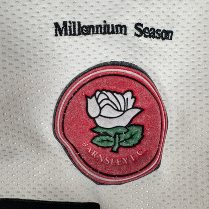 Barnsley FC 1999/2000 Away Millennium Football Shirt Small – Football Shirt Kingdom