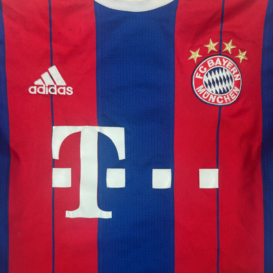 Bayern Munich 2014/2015 Home Football Shirt Small – Football Shirt Kingdom