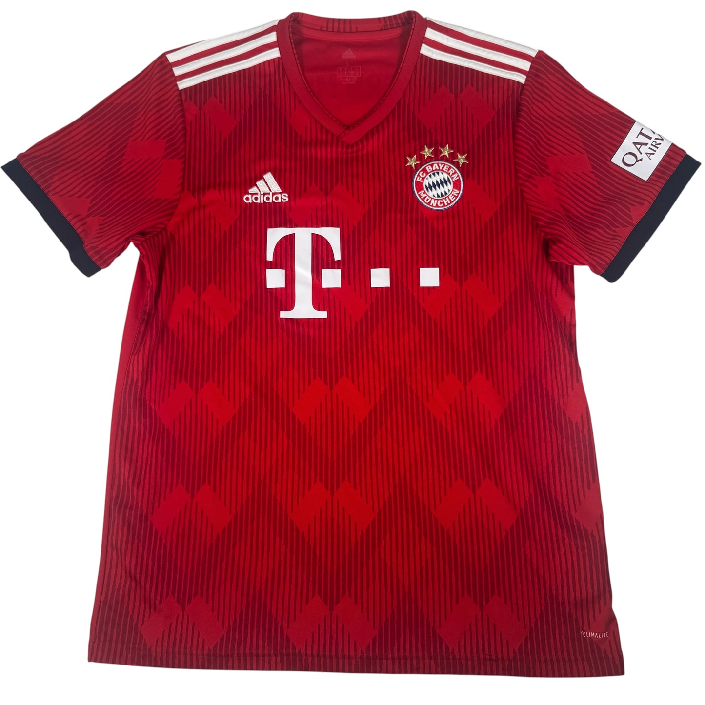 Bayern Munich 2018/2019 Home Football Shirt Large – Football Shirt Kingdom