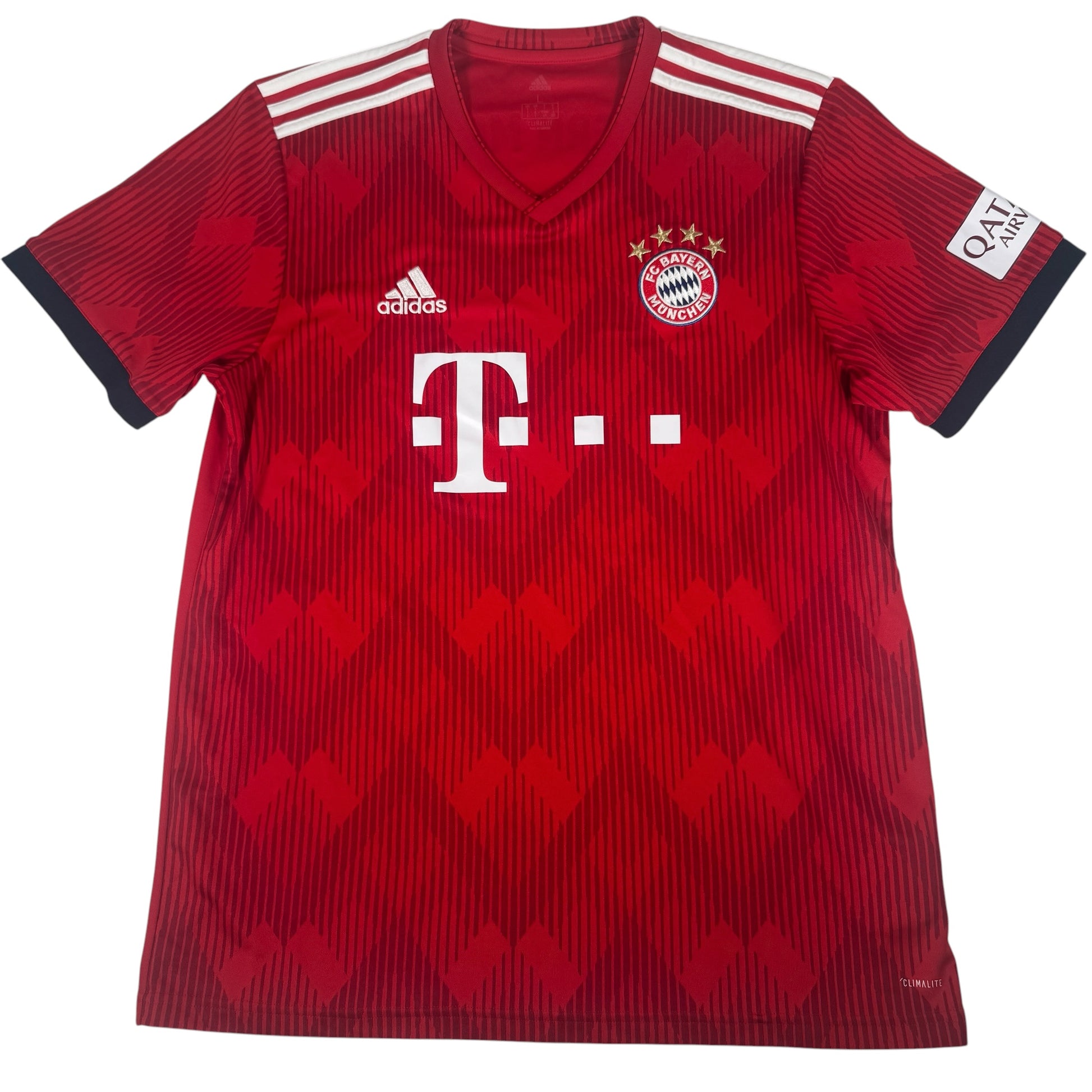 Bayern Munich 2018/2019 Home Football Shirt Large – Football Shirt Kingdom
