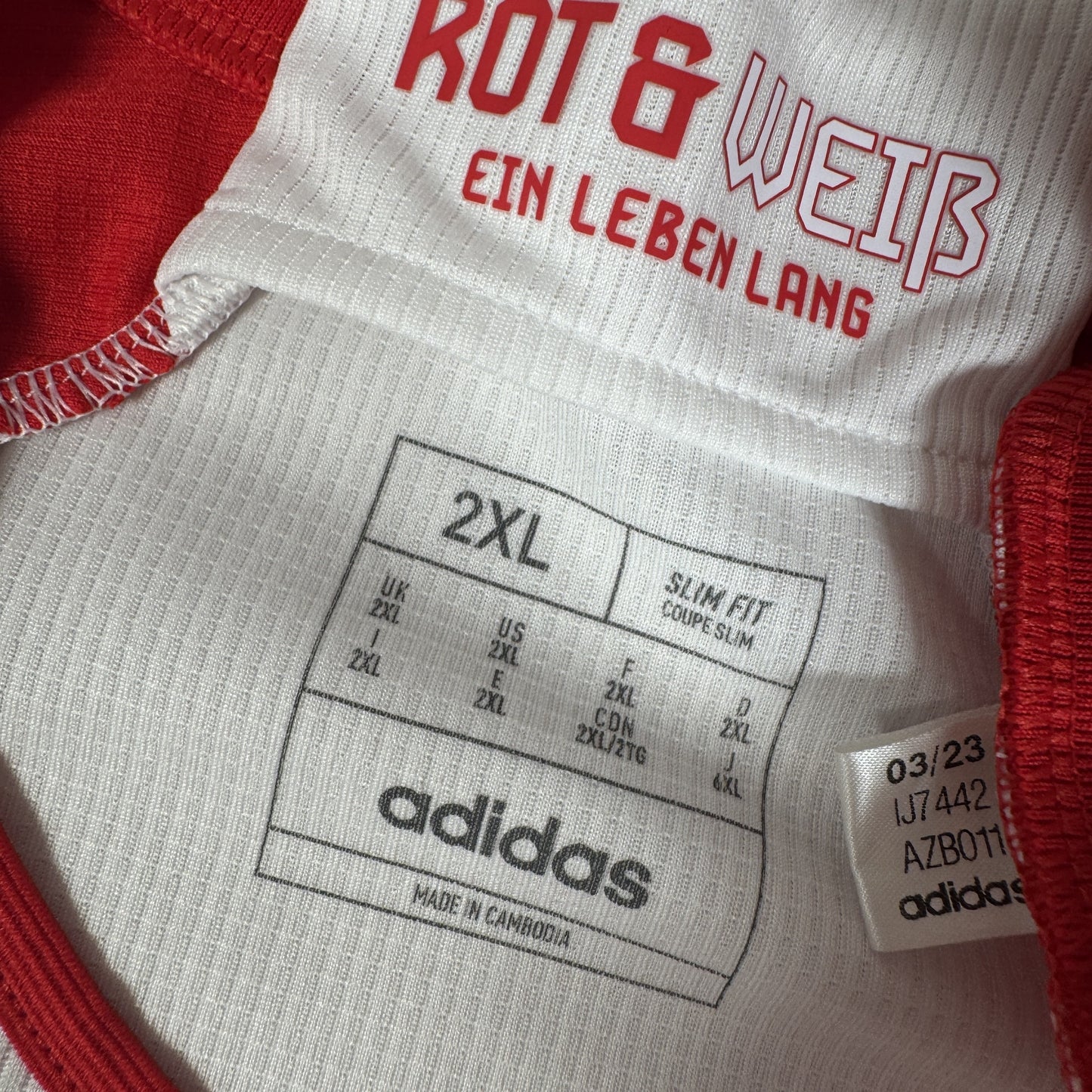 Bayern Munich 2023/2024 Home Football Shirt XXL