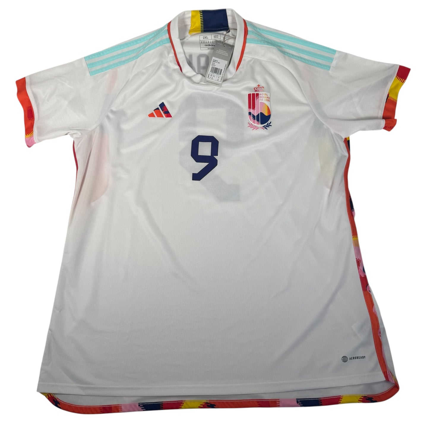 LUKAKU 9 Belgium 2022/2023/2024 Away Football Shirt 2XL XXL BNWT – Football Shirt Kingdom