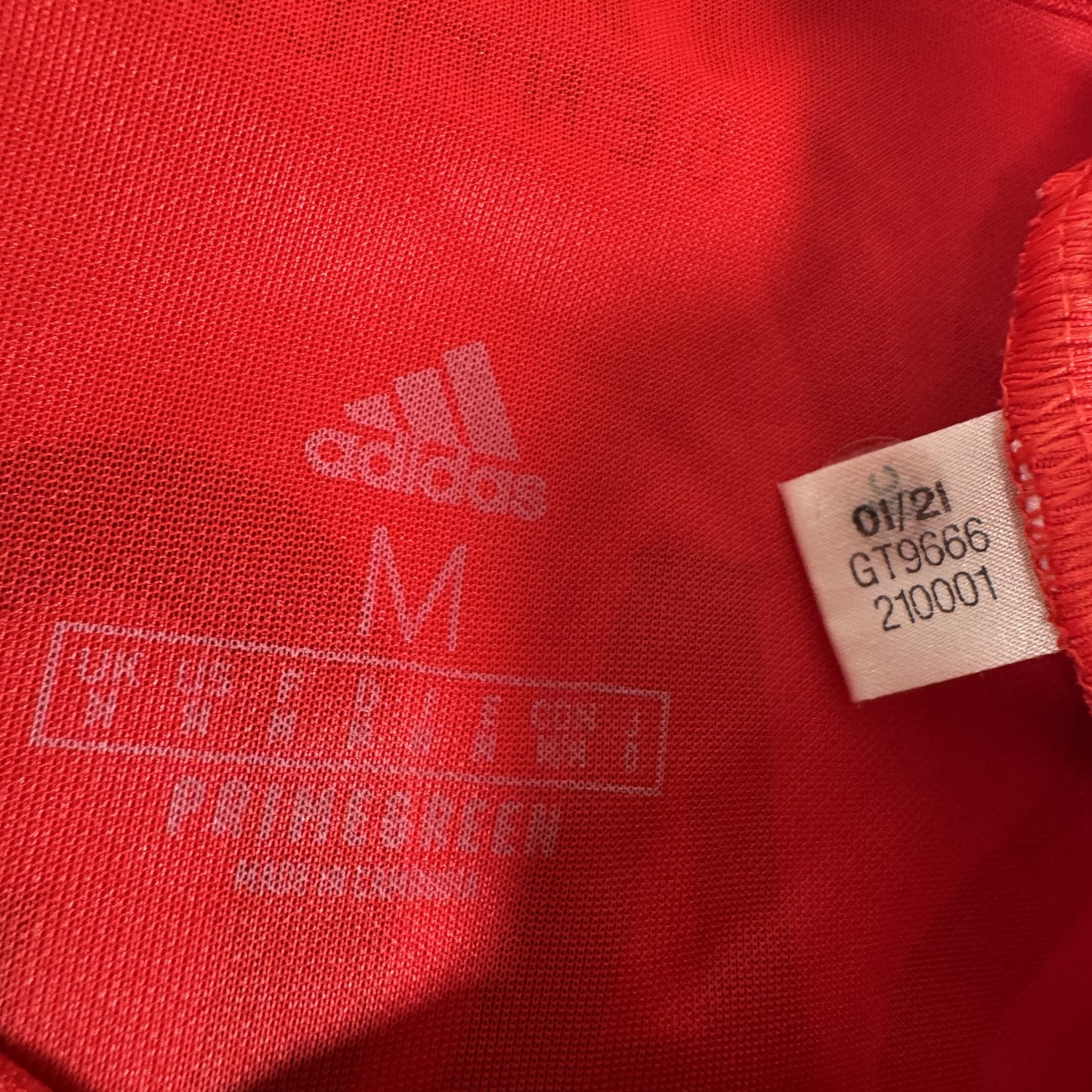 Benfica 2021/2022 Home Football Shirt Medium