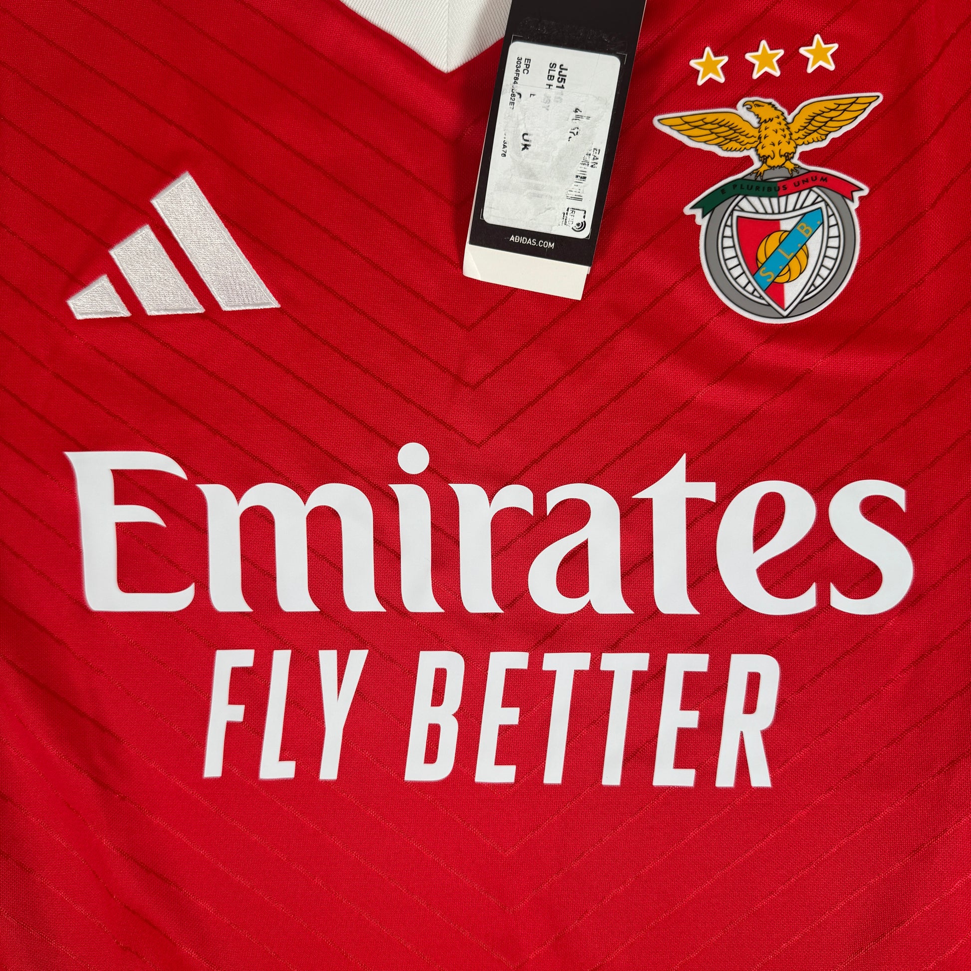 Benfica 2024/2025 Home Football Shirt Large BNWT – Football Shirt Kingdom