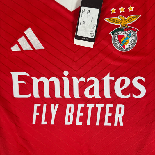 Benfica 2024/2025 Home Football Shirt Large BNWT – Football Shirt Kingdom