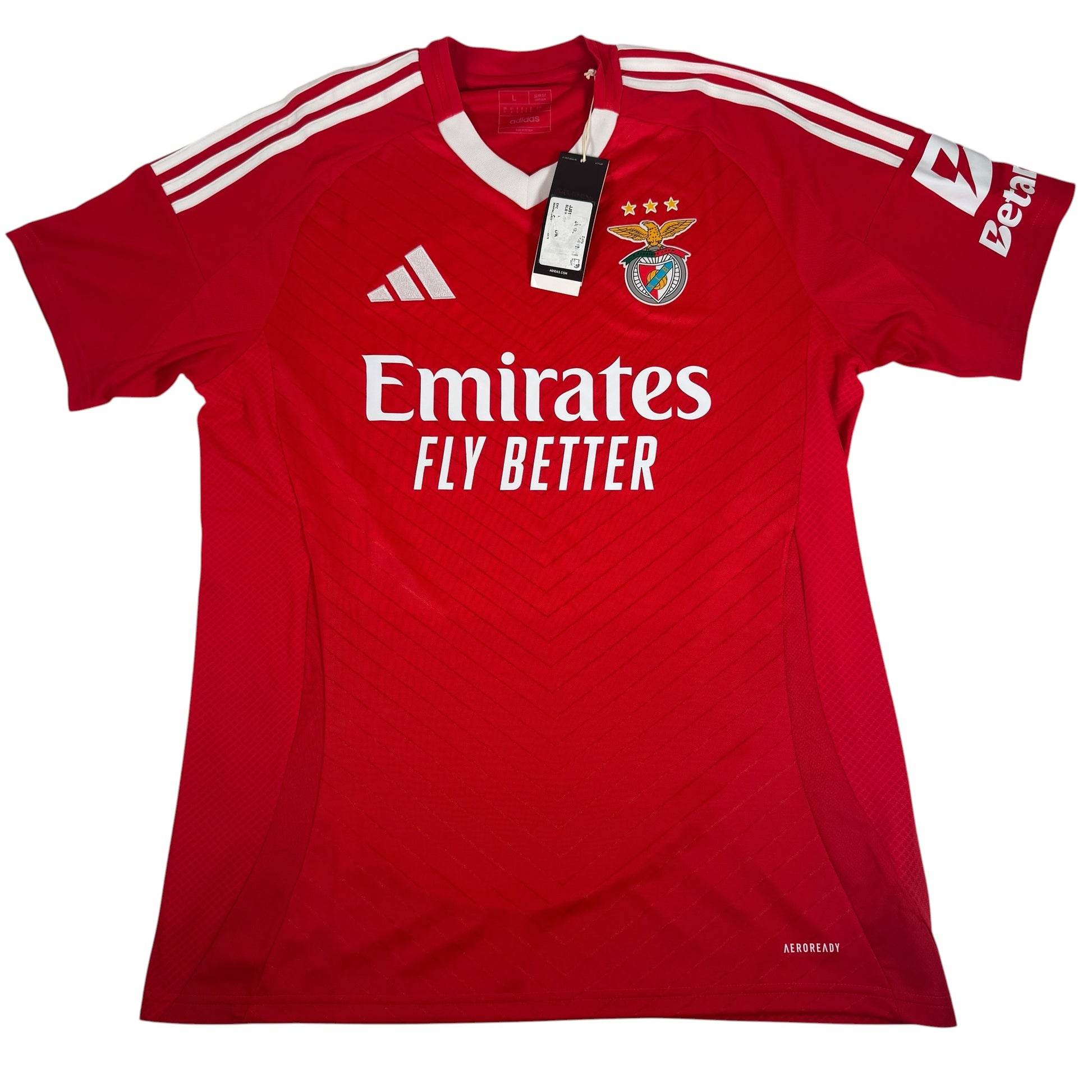 Benfica 2024/2025 Home Football Shirt Large BNWT – Football Shirt Kingdom