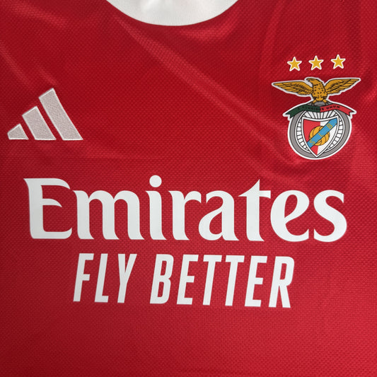 Benfica 2025/2026 Home Football Shirt 3XL