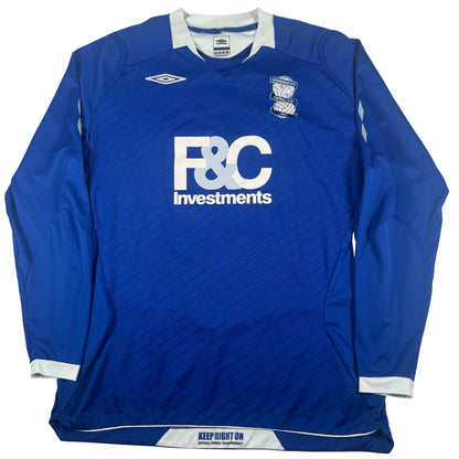 Back of Birmingham City 2008/2009 home football shirt, size XL, showing 14