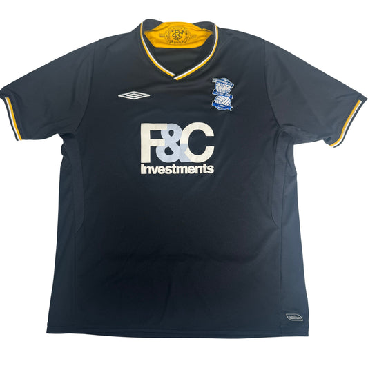 Front of Birmingham City 2009/2010 away football shirt, size XL