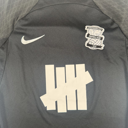 Close-up of Birmingham City 2023/2024 third football shirt, size Medium