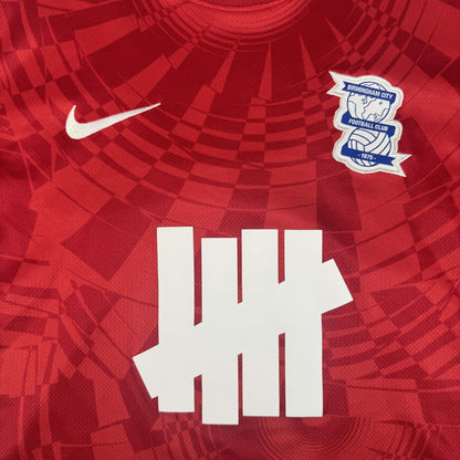 Close-up of Birmingham City 2025/2026 third football shirt, size Medium