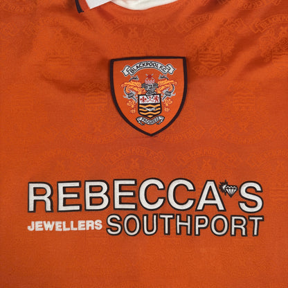 Blackpool 1995/1996/1997 Home Football Shirt XL