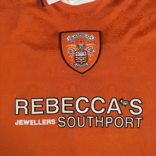 Blackpool 1995/1996/1997 Home Football Shirt XL