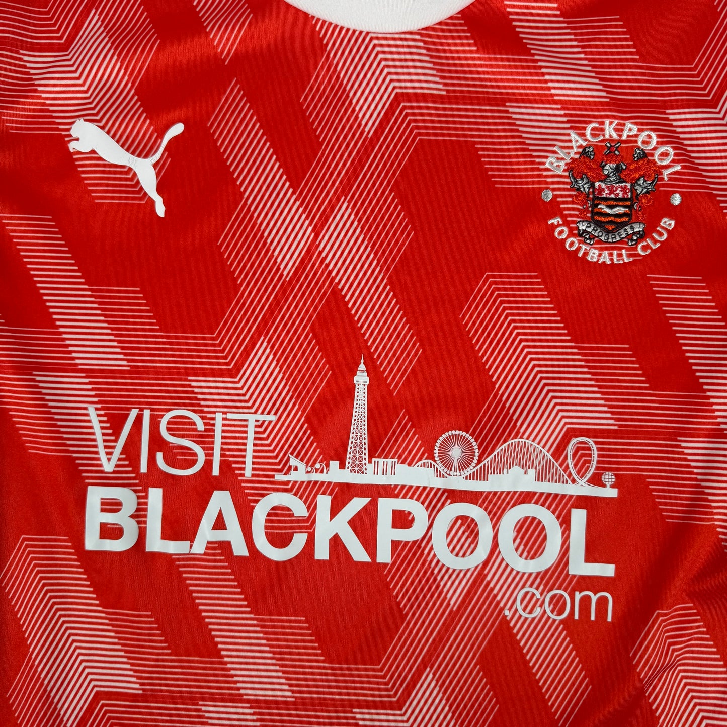 Blackpool 2021/2022 Home Football Shirt Large – Football Shirt Kingdom