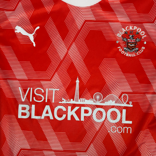 Blackpool 2021/2022 Home Football Shirt Large – Football Shirt Kingdom
