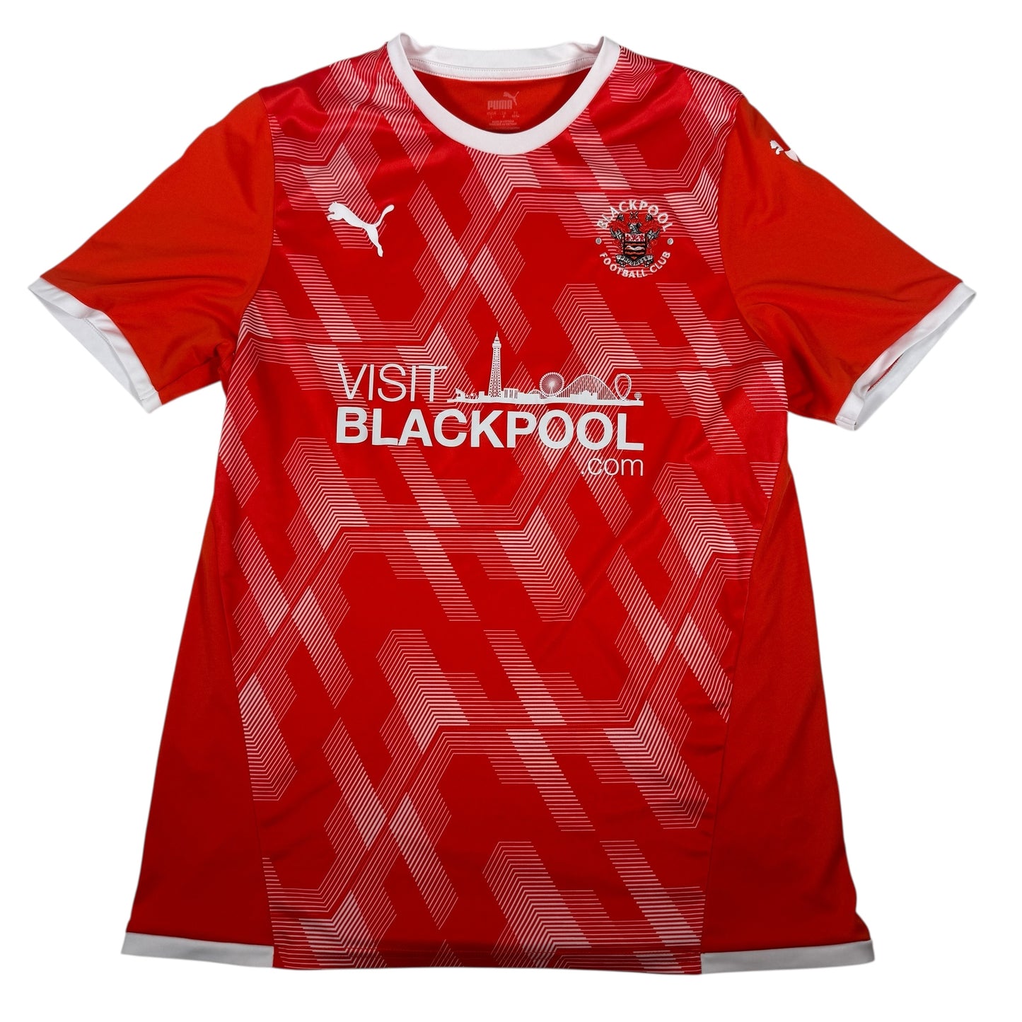 Blackpool 2021/2022 Home Football Shirt Large – Football Shirt Kingdom