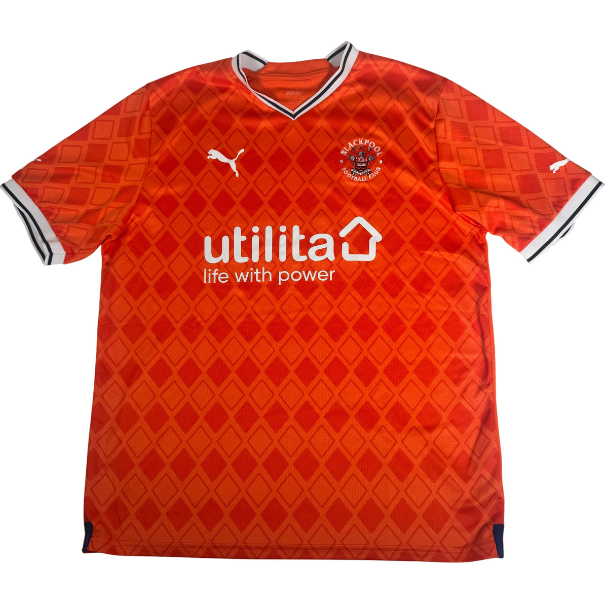 Blackpool 2022/2023 Home Football Shirt XL