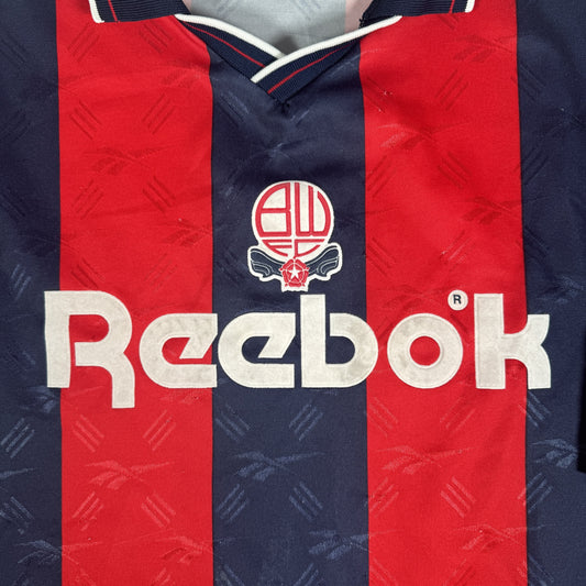 Bolton Wanderers 1993/1994/1995 Away Football Shirt XL
