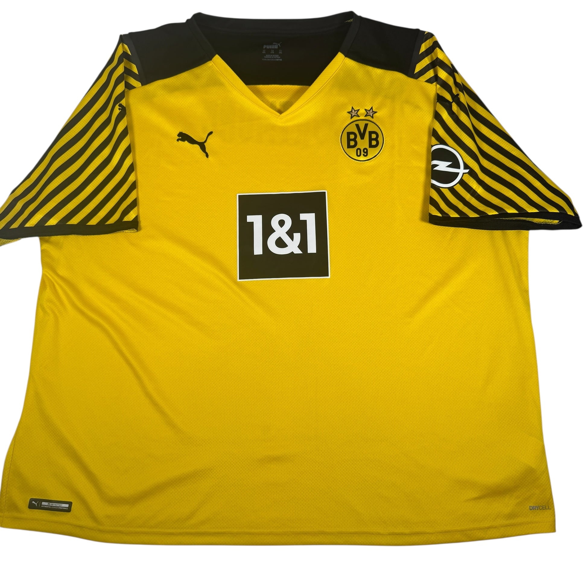 Borussia Dortmund 2021/2022 Home Football Shirt 4XL XXXXL – Football Shirt Kingdom