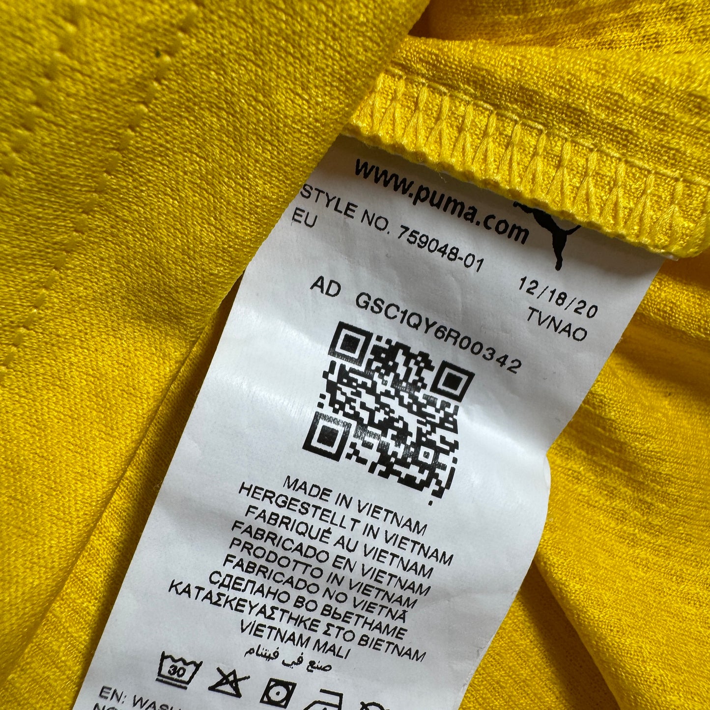 Borussia Dortmund 2021/2022 Home Football Shirt 4XL XXXXL – Football Shirt Kingdom