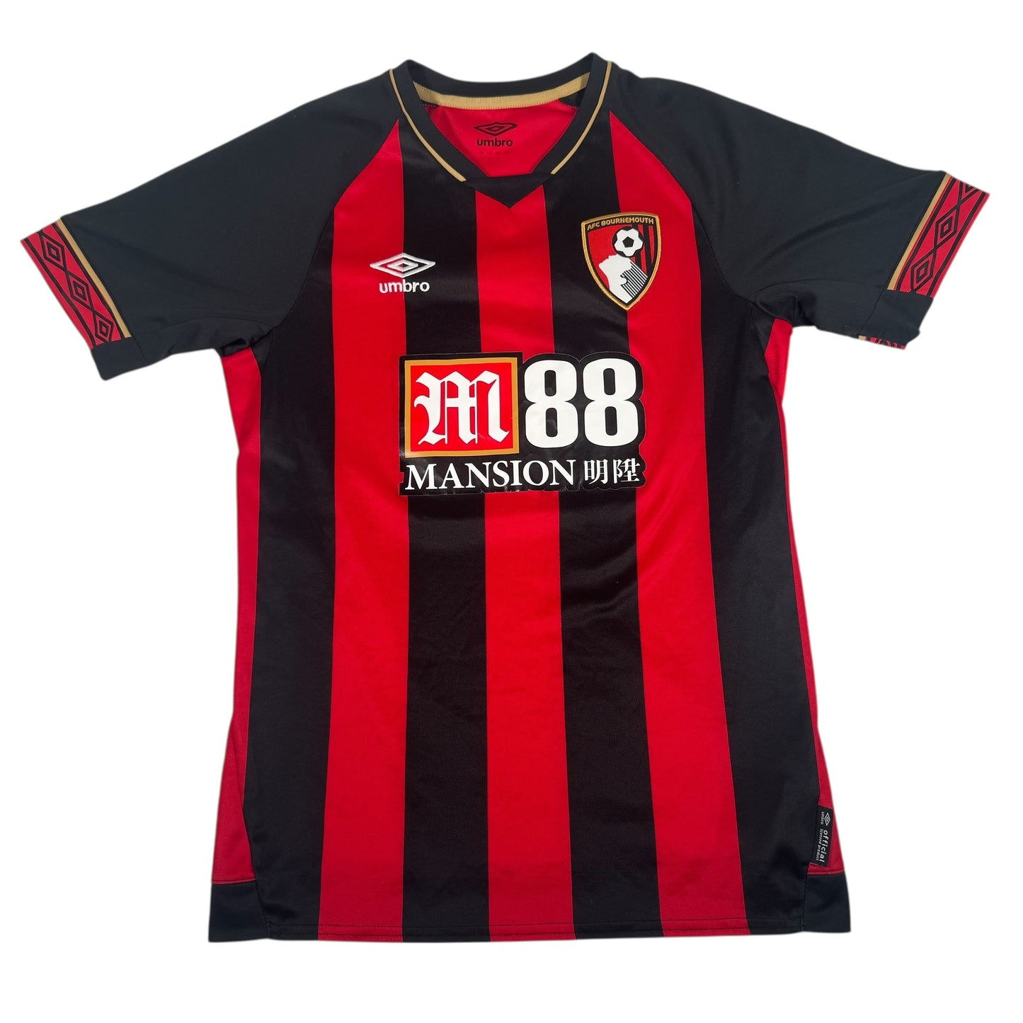 AFC Bournemouth 2018/2019 Home Football Shirt Small – Football Shirt Kingdom