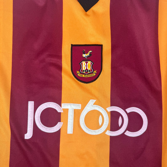Bradford City 2001/2002/2003 Home Football Shirt XL – Football Shirt Kingdom