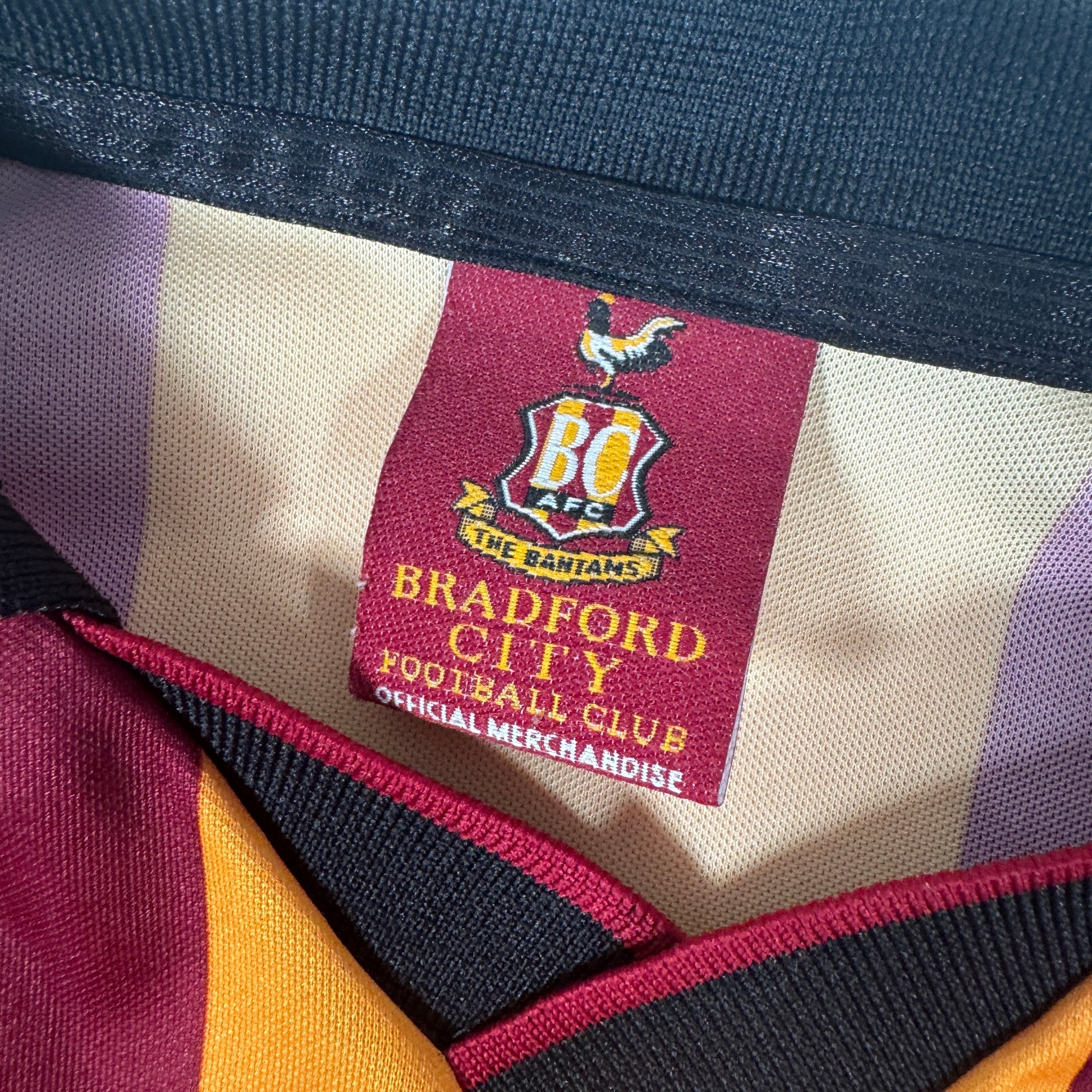 Bradford City 2001/2002/2003 Home Football Shirt XL – Football Shirt Kingdom