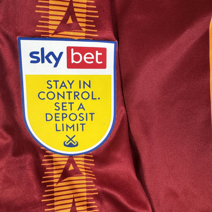 Bradford City 2020/2021 Home Football Shirt Large