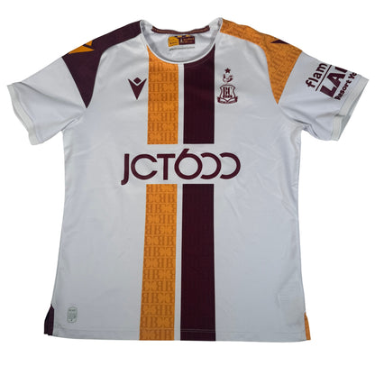 Bradford City 2024/2025 Away Football Shirt Small — full front view
