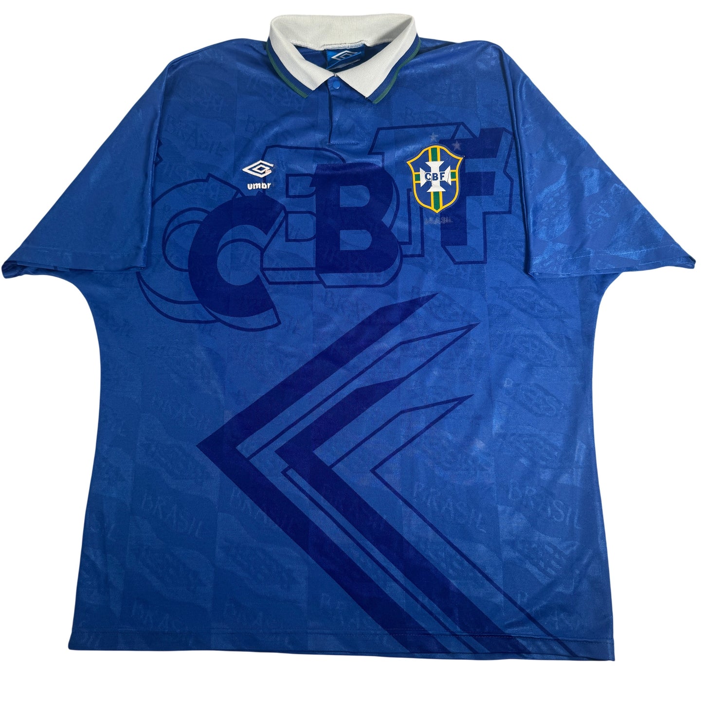 Brazil 1992/1993/1994 Away Football Shirt Large