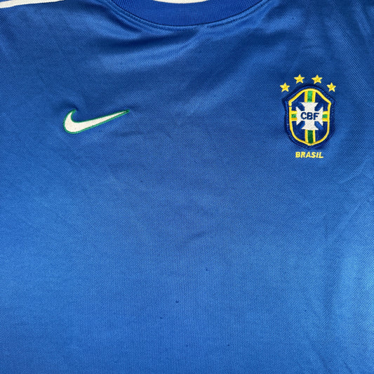 Brazil 1998/1999/2000 Away Football Shirt Small – Football Shirt Kingdom