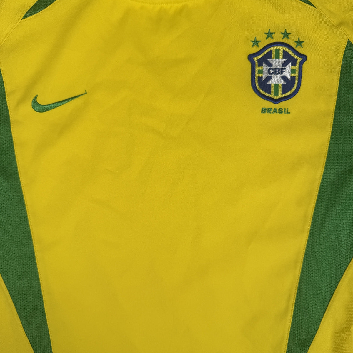 Brazil 2002/2003/2004 Home Football Shirt Medium