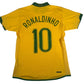 RONALDINHO 10 Brazil 2006/2007/2008 Home Football Shirt Medium – Football Shirt Kingdom